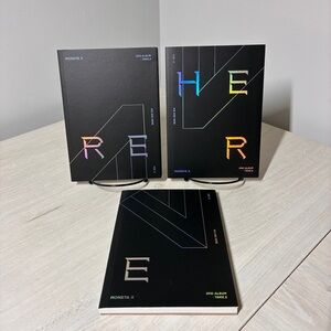 Monsta X Take.2 We Are Here Album Lot Dark Kpop Era Photobooks Set